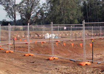 temporary construction panels